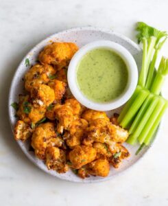 Keto Air Fryer Buffalo Cauliflower Tots Recipe