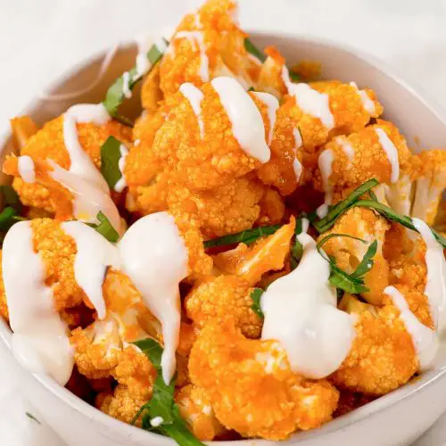 Keto Air Fryer Buffalo Cauliflower Tots Recipe