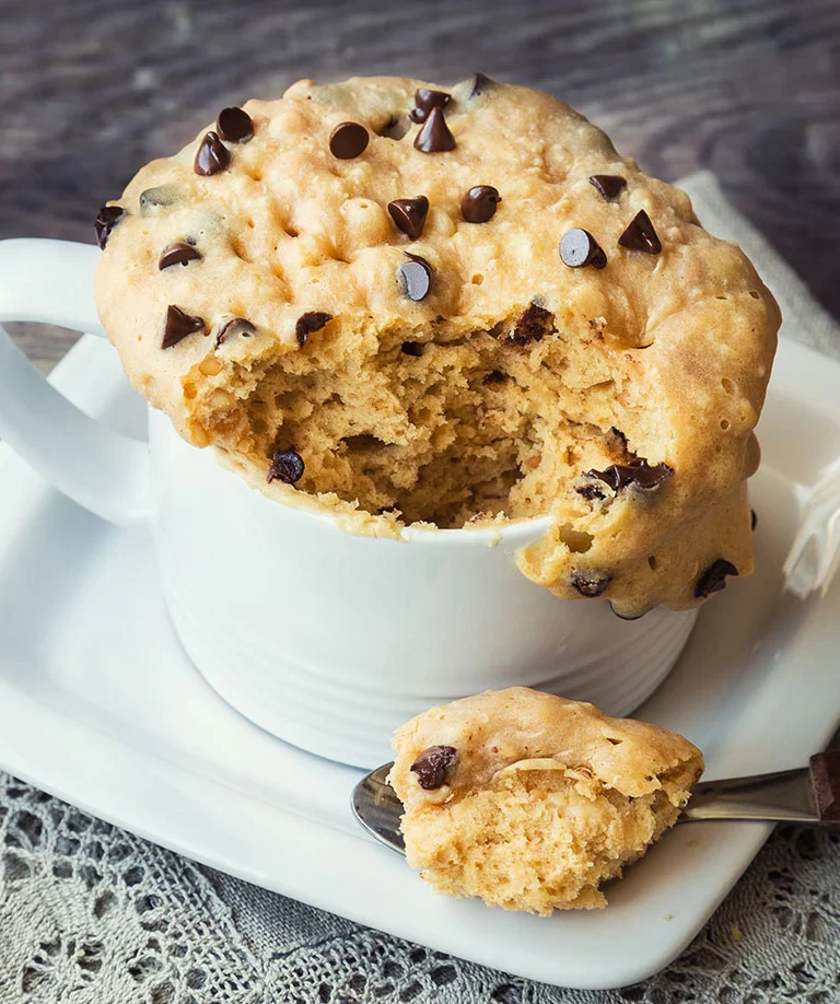 Keto Chocolate Chip Mug Cake Recipe