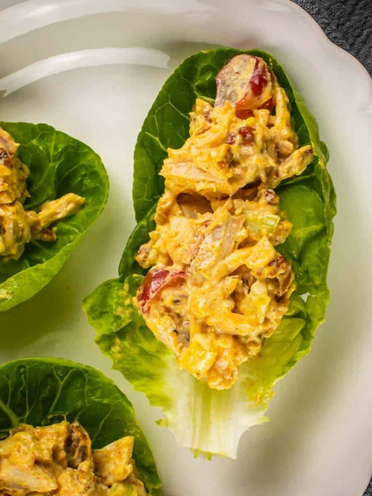 Super Easy & Tasty Keto-Friendly Curry Chicken Salad Recipe