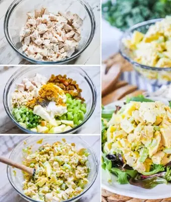 Keto Friendly Curry Chicken Salad Recipe