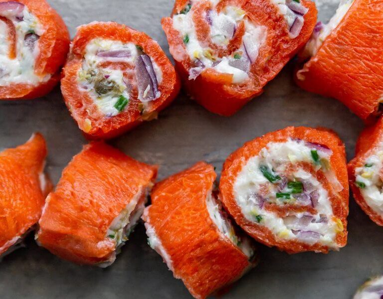 Delicious, Low-carb, Stylish Keto Salmon Rollups Recipe