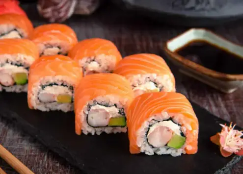 Keto Salmon Rollups Recipe