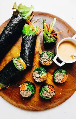 Keto friendy Sushi Rolls