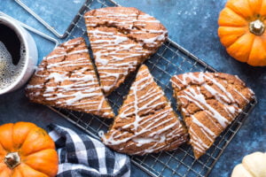 PUMPKIN SCONES MADE WITH WHOLE EARTH SWEETENER