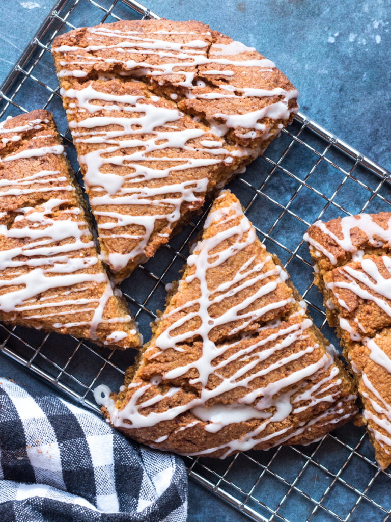 PUMPKIN SCONES MADE WITH WHOLE EARTH SWEETENER