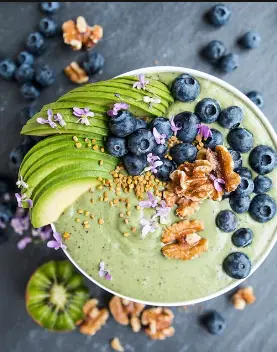 Spinach and Coconut Smoothie Bowl Recipe