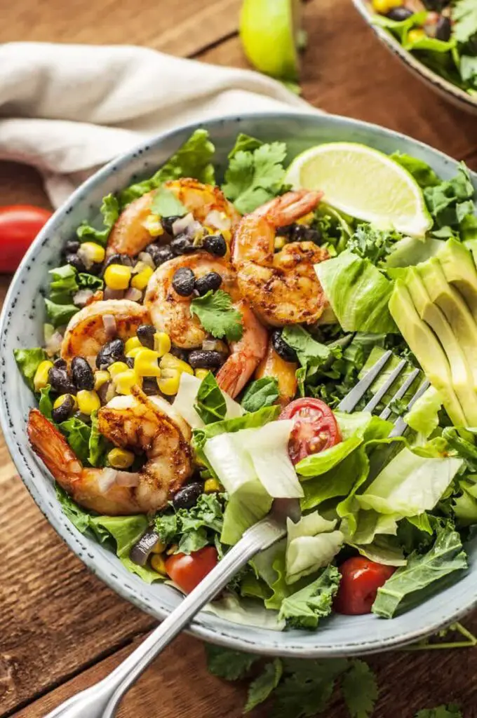 Blackstone Shrimp Caesar Salad