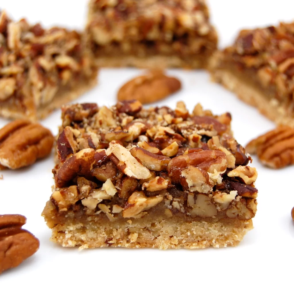 Keto Pecan Pie Bars