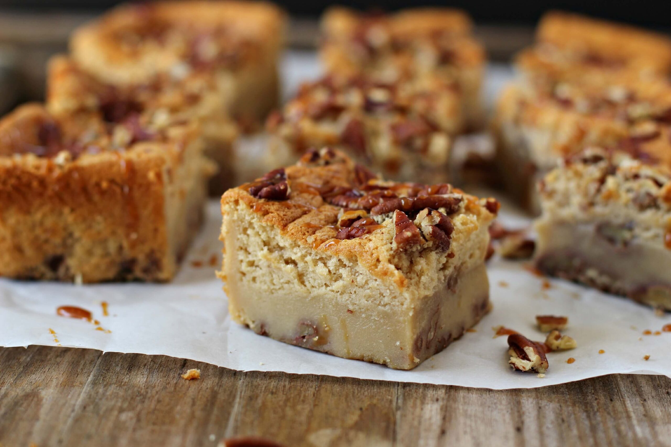 Keto Pecan Pie Bars