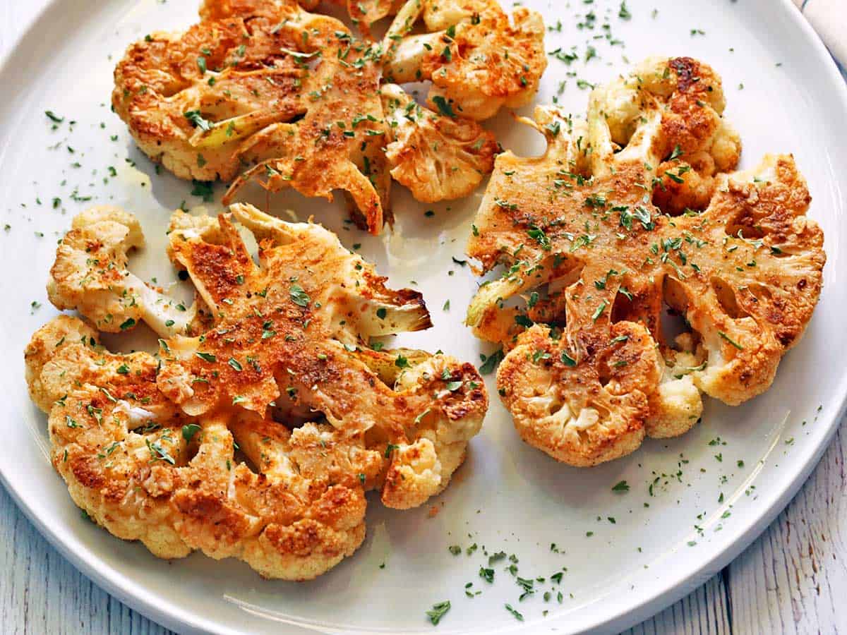 Roasted Cauliflower Steak Recipe