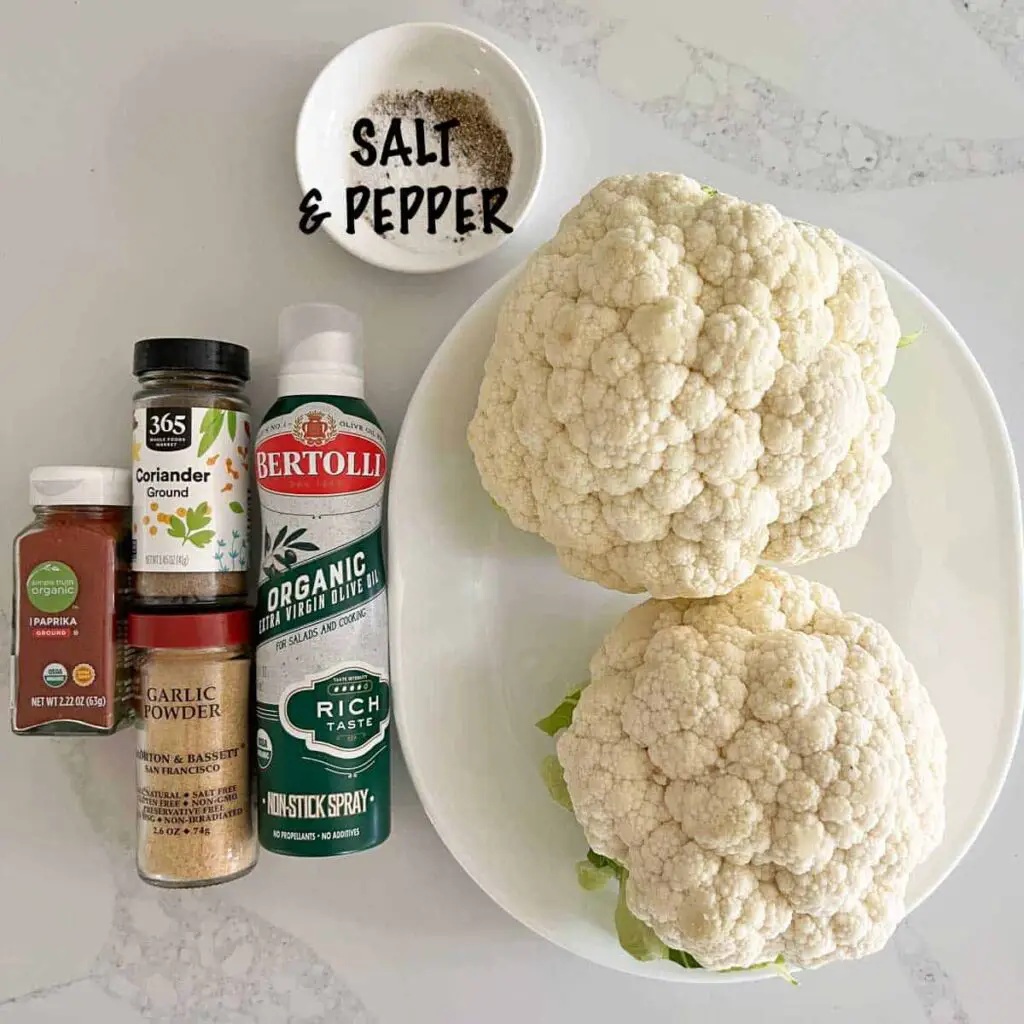 Roasted Cauliflower Steak Recipe