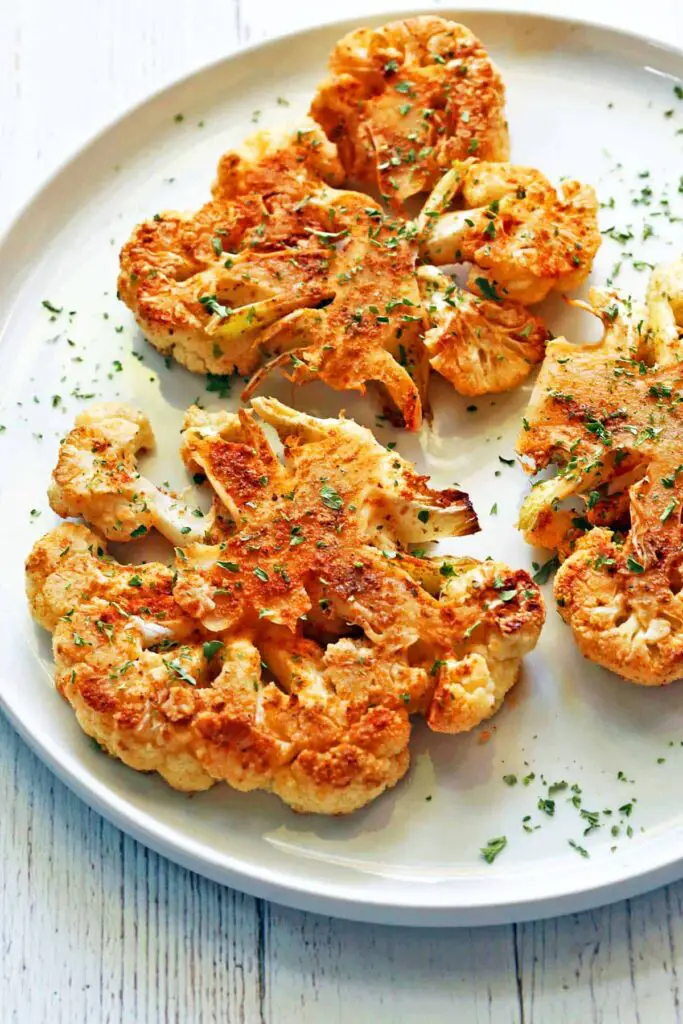 Roasted Cauliflower Steak Recipe