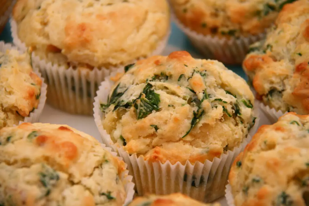 Spinach and Goat Cheese Egg Muffins