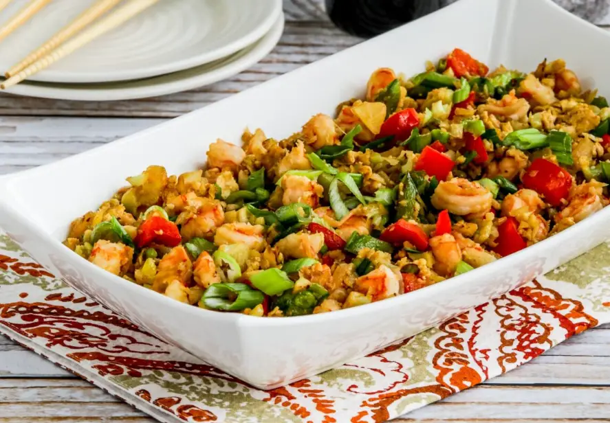 keto cauliflower fried rice recipe