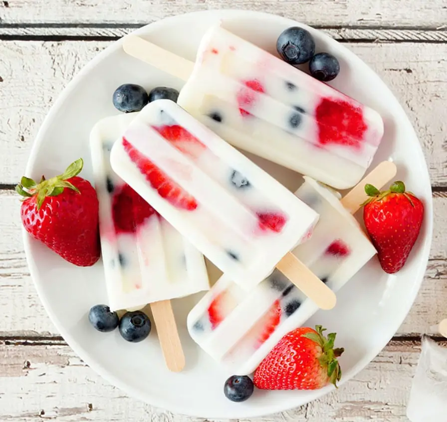 keto vanilla berry popsicles recipe 1