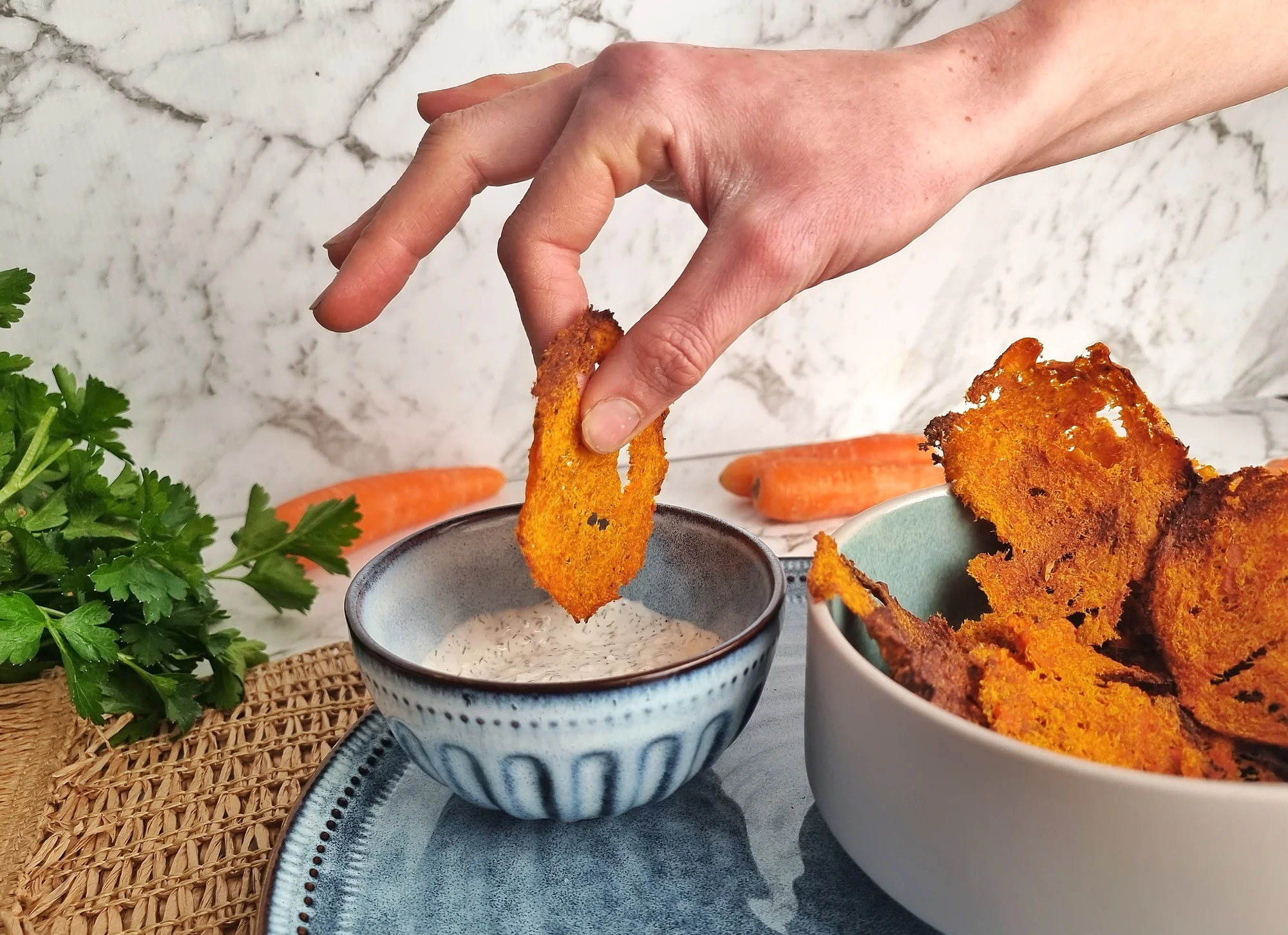 Air Fryer Carrot Chips