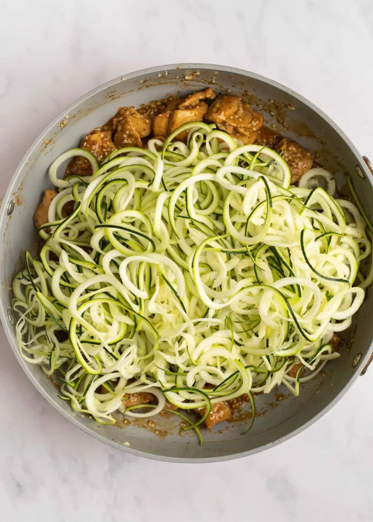 Asian Chicken Zoodles