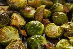 Homemade Grilled Brussel Sprouts