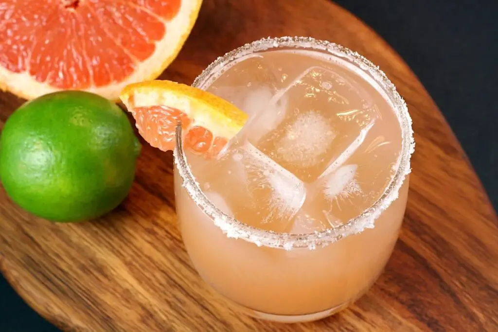 Fizzy Grapefruit Margarita