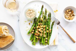 Grilled Asparagus Salad