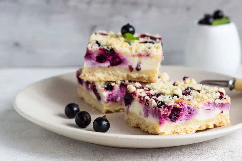 Keto Blueberry Lemon Cheesecake Bars