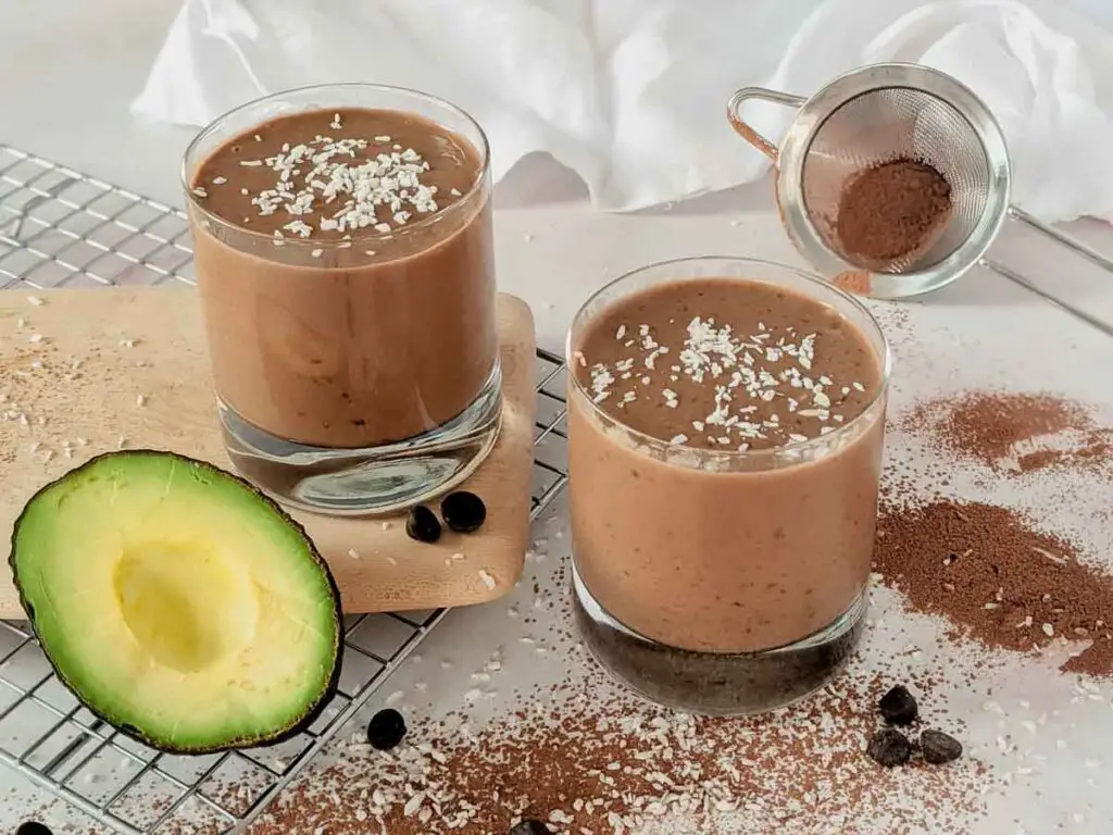 Keto Chocolate Avocado Shake