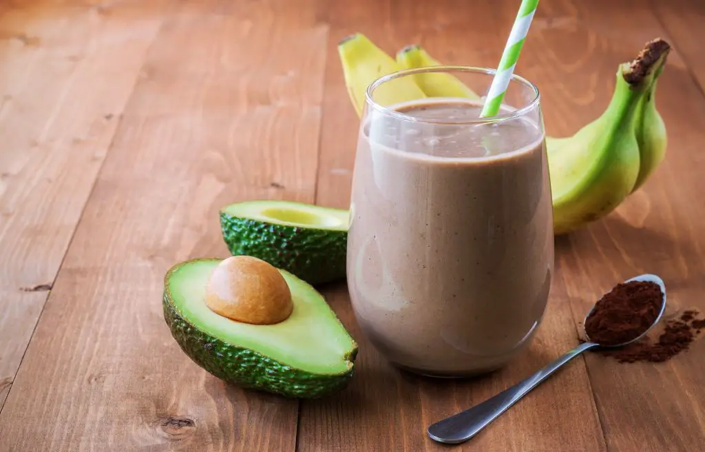 Keto Chocolate Avocado Shake