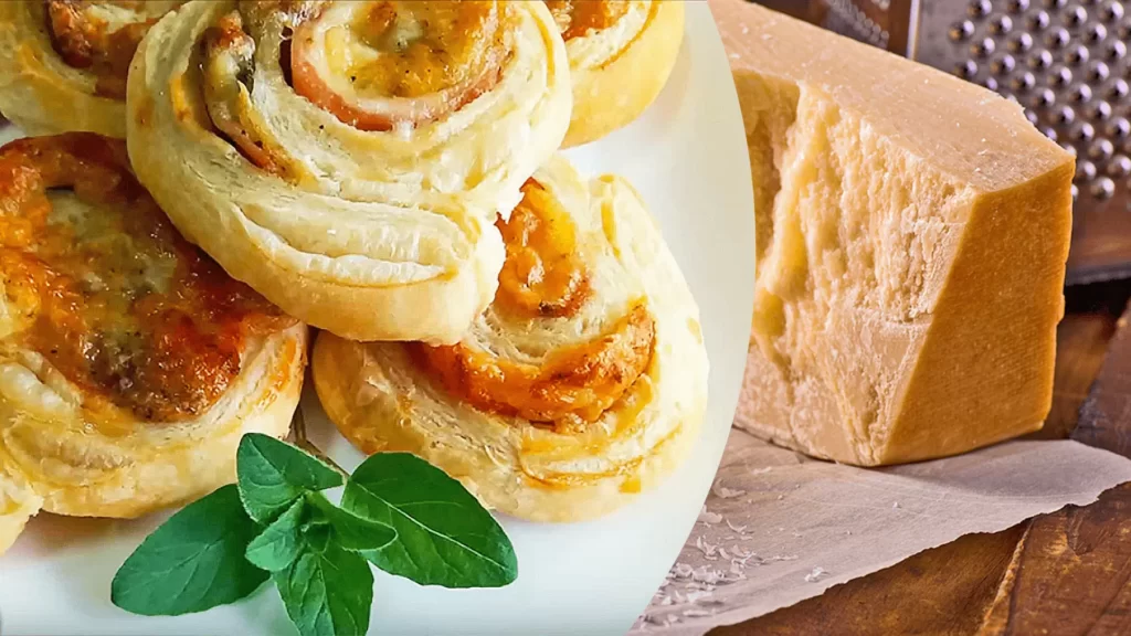 Keto Ham and Cheese Pinwheel