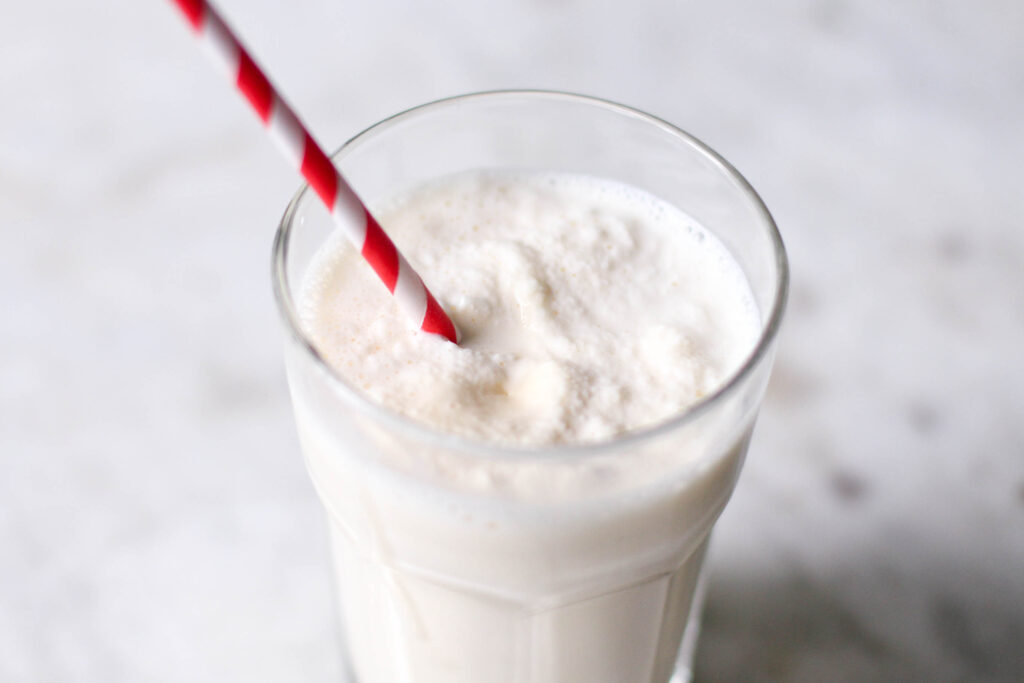 Keto Vanilla Milkshake