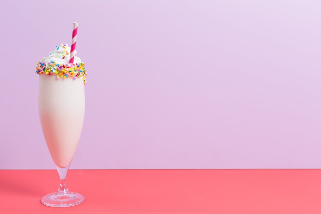 Keto Vanilla Milkshake