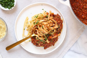 Lentil Bolognese