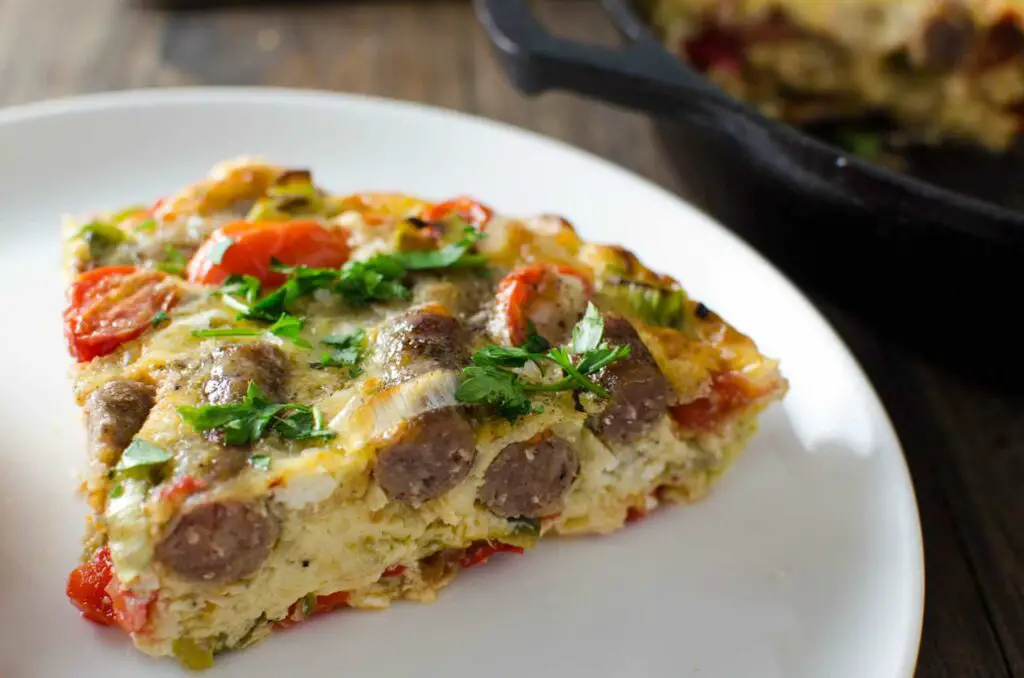 Turkey Sausage Frittata