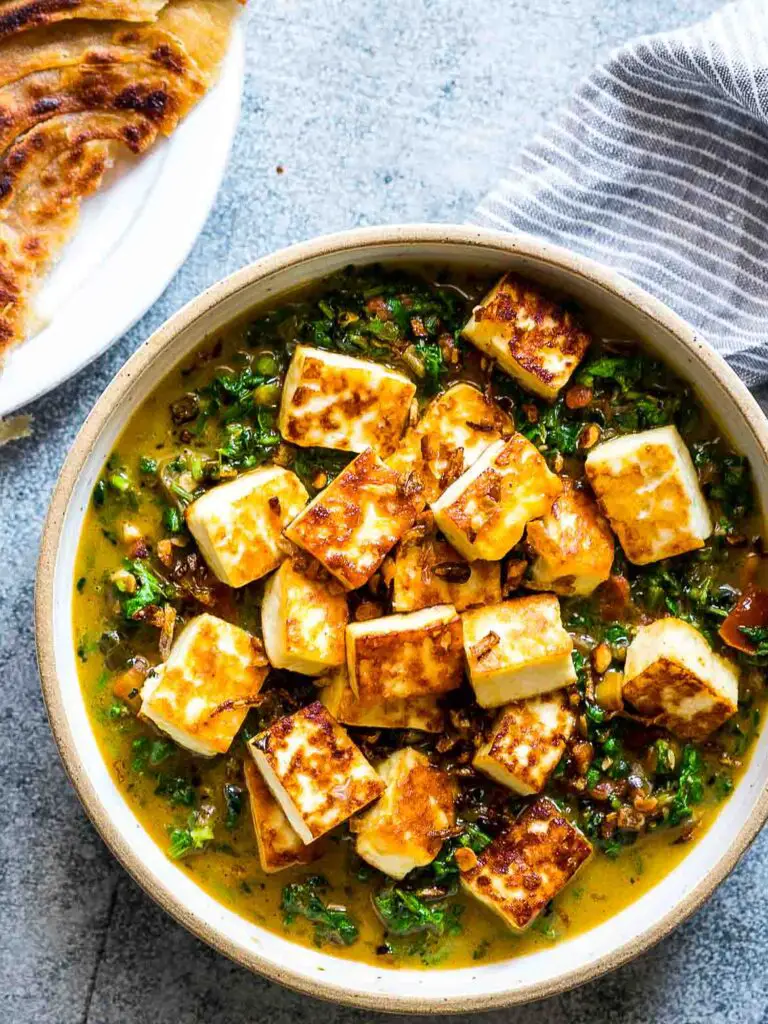 Keto Veggie Saag Paneer